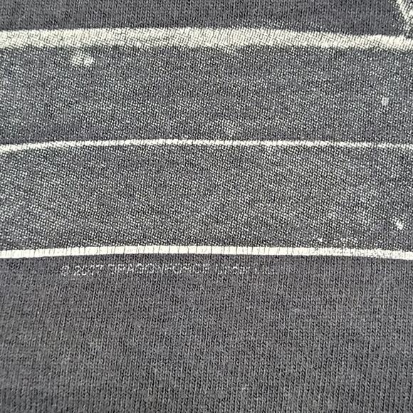 Y2K DragonForce Graphic Tee Men's Small Heavy Metal Concert Tour Shirt - Picture 5 of 13